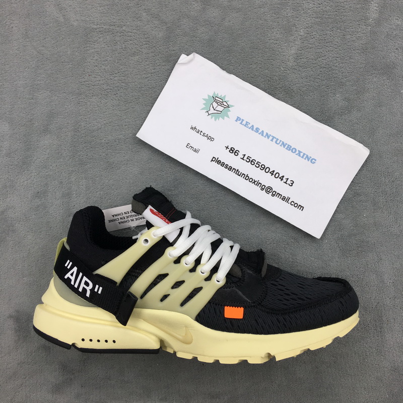 Authenitc OFF-WHITE x NIKE Air Presto GS